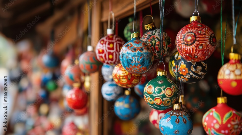 Naklejka premium Flea markets offer a treasure trove of goods.