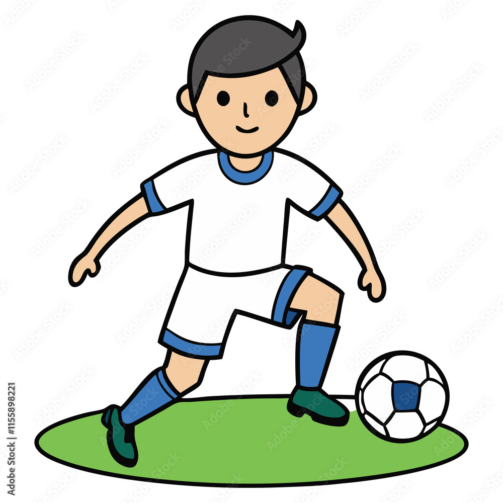 child soccer player child soccer player
