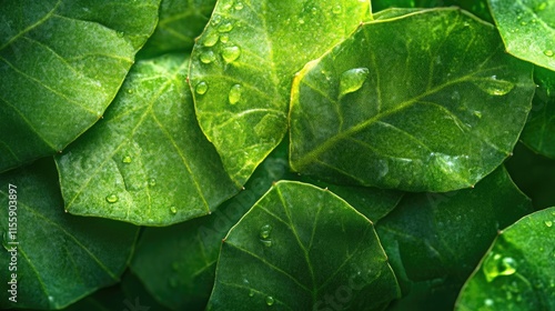 Vibrant Cactus Foliage: Fresh Green Leaves from Mexico's Heart, Perfect for Culinary Delights