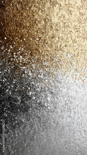 Elegant Metallic Glitter Gradient for Luxury Design - Made with Generative AI photo