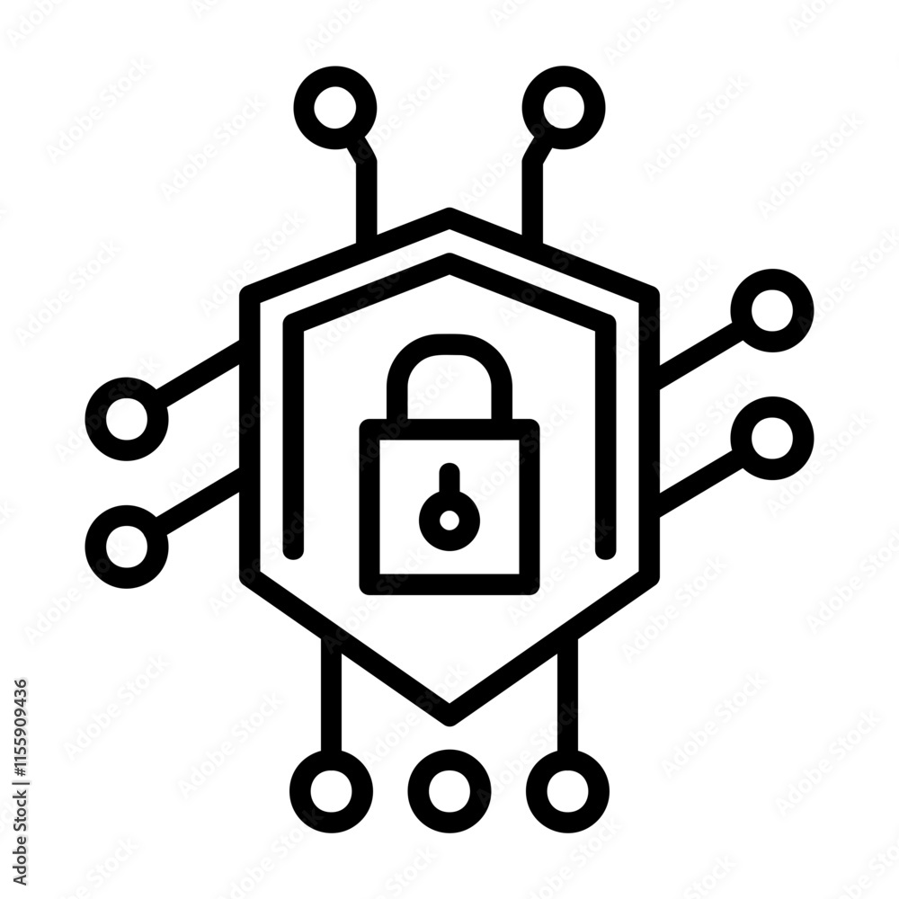 Data Security Icon Data Security Icon