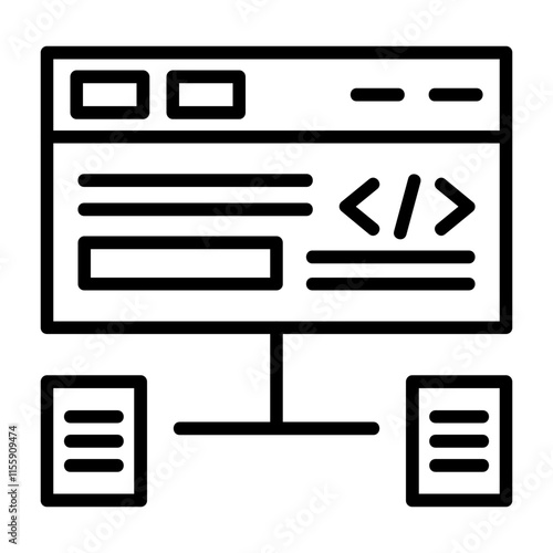 Code Framework Icon