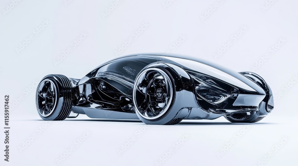 Futuristic Minimalistic Hatchback Concept Car Design Futuristic Minimalistic Hatchback Concept Car Design