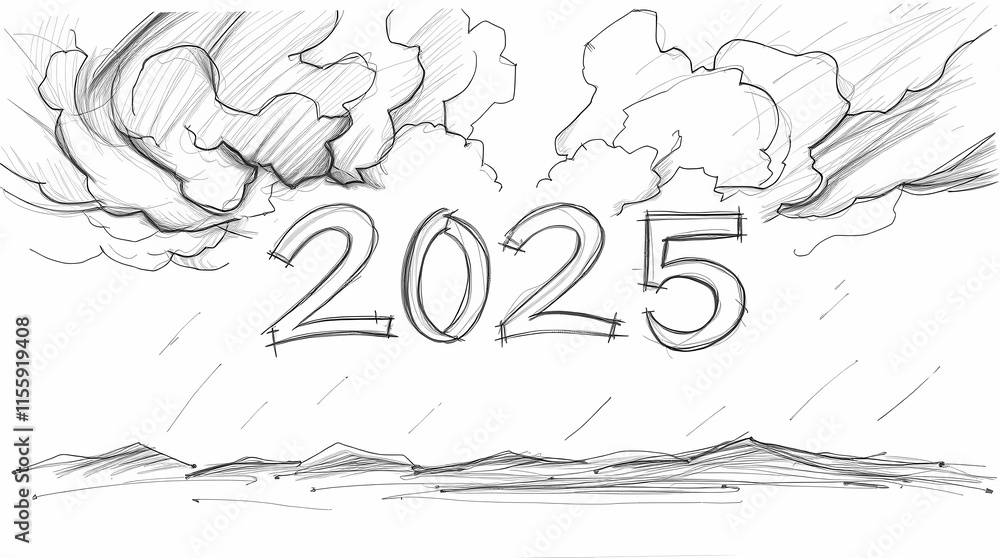 Fototapeta premium 2025 art design