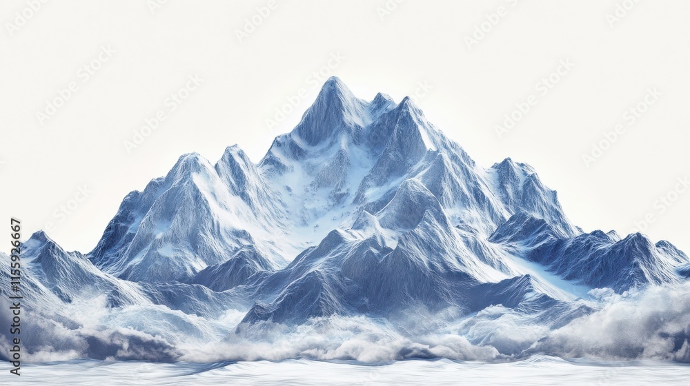 Obraz premium Snow-capped Mountains