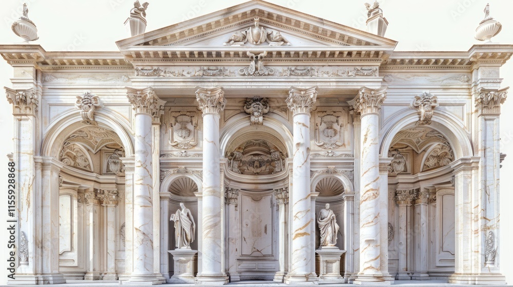 Magnificent Marble Facade: Architectural Masterpiece Magnificent Marble Facade: Architectural Masterpiece