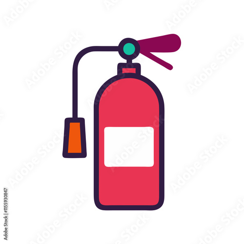 fire extinguisher icon design