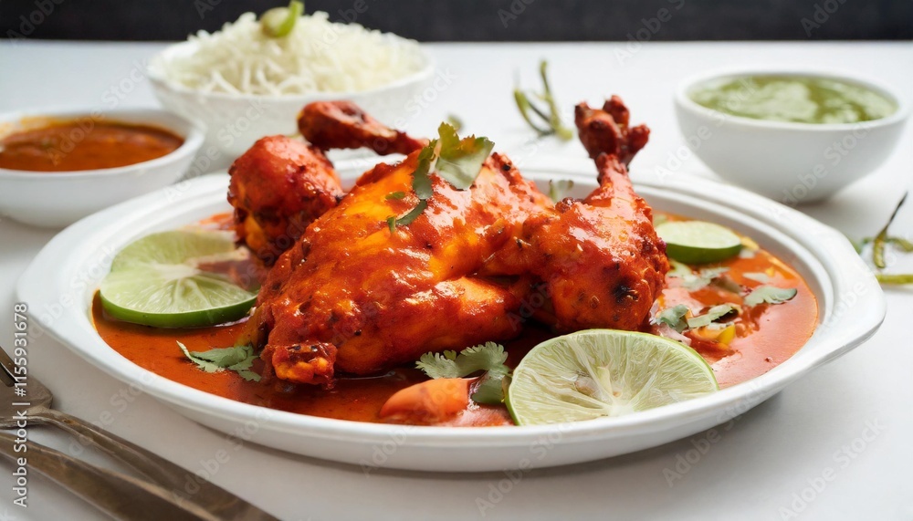Tandoori Chicken: A Spicy Indian-Inspired Dish with Bold Flavors Tandoori Chicken: A Spicy Indian-Inspired Dish with Bold Flavors