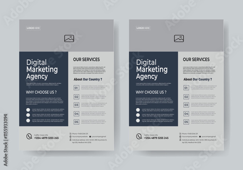 DIGITAL MARKTING TEMPLATE ONE COLOR DESIGN
