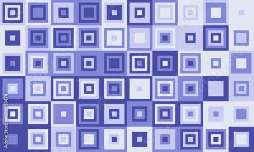 Abstract cube mosaic with structured colors and elegant simplicity. Ideal for textiles, creative prints, and decorative backgrounds.