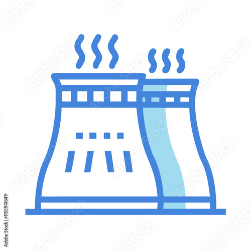 cooling tower icon design
