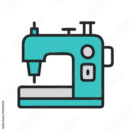 sewing machine icon design