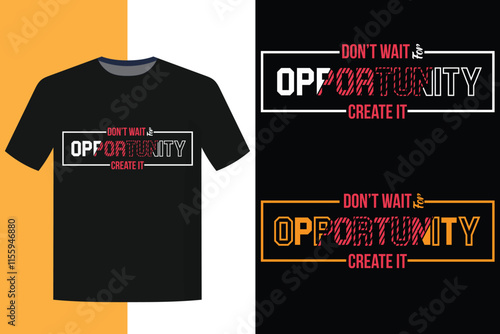 Motivation T-Shirt design mockup 