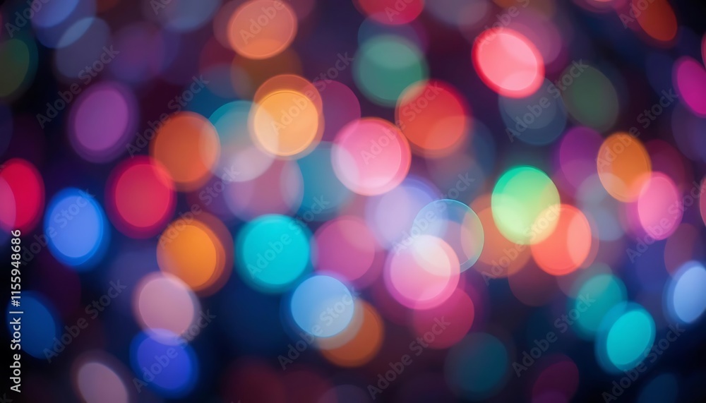 Abstract Colorful Bokeh Lights Background Image Abstract Colorful Bokeh Lights Background Image