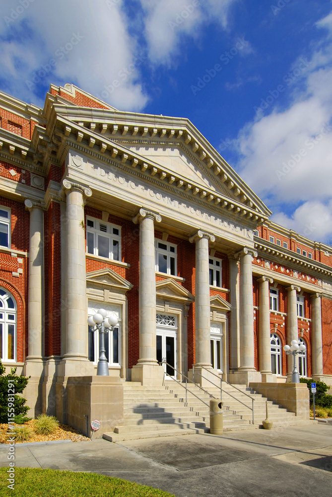 Obraz premium County building in Arcadia Florida FL