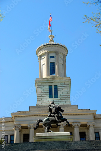 State Capitol Building and complex at Nashville Tennessee USA. photo