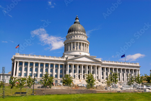The Utah State Capitol Building at Salt Lake City Utah UT