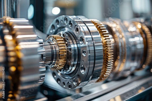 High precision automotive transmission components in a manufacturing facility