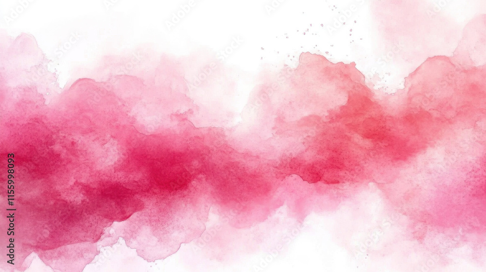 Delicate Pink Watercolor Abstract Background with Soft Pastel Tones Delicate Pink Watercolor Abstract Background with Soft Pastel Tones