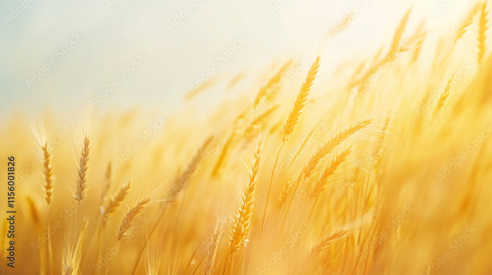 A serene wheat field sways gently in the golden sunlight with a soft blurred background evoking warmth nature and agricultural abundance
A serene wheat field sways gently in the golden sunlight with a soft blurred background evoking warmth nature and agricultural abundance