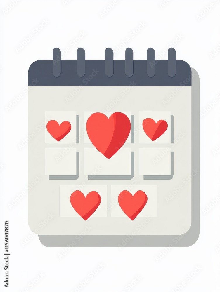 Calendar, date, valentine's day icon. Simple glyph, flat vector of valentines day, love icons for UI and UX, website or mobile application on white background Calendar, date, valentine's day icon. Simple glyph, flat vector of valentines day, love icons for UI and UX, website or mobile application on white background