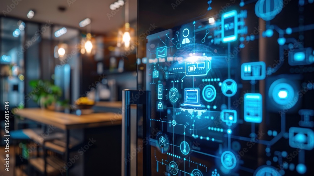 Smart Home Technology: A Futuristic Kitchen Interface Smart Home Technology: A Futuristic Kitchen Interface
