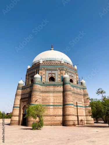 Multan Shah Rukn-e-Alam Tomb. 