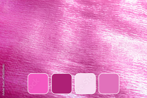 Bright iridescent material,...