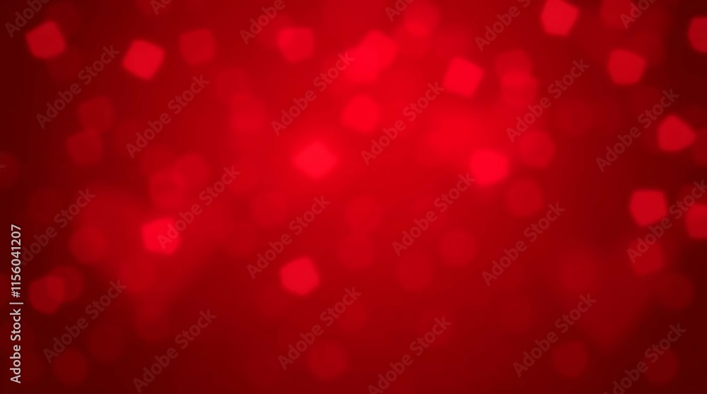 This image showcases a captivating bokeh effect in a rich, deep red color This image showcases a captivating bokeh effect in a rich, deep red color