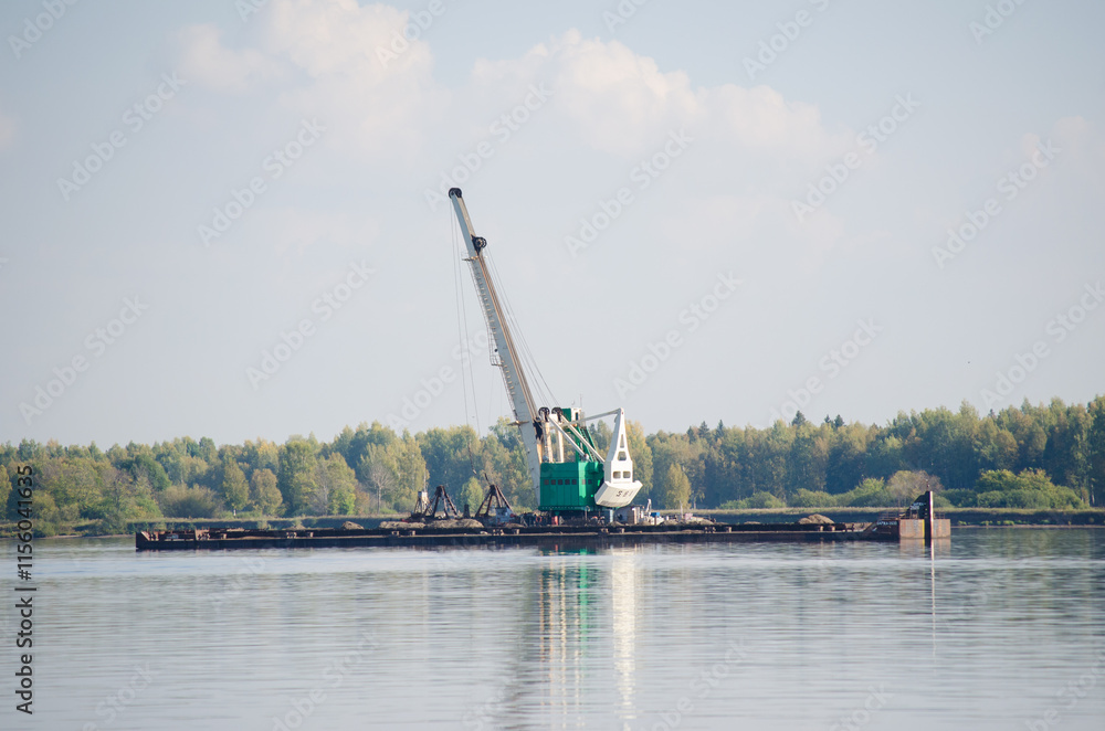 Obraz premium The barge
