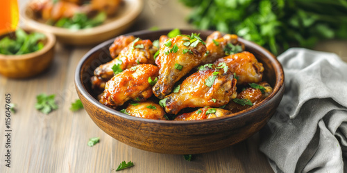 Delicious Bowl of Chicken W...