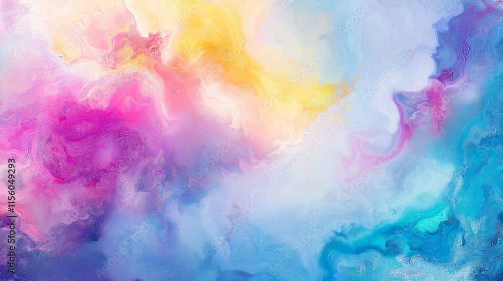 Abstract background with white frame, iridescent and holographic shades, with a white frame. Creative banners, space for text. Abstract background with white frame, iridescent and holographic shades, with a white frame. Creative banners, space for text.