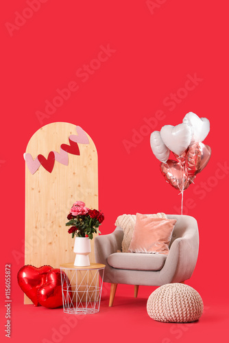 Comfortable armchair with h...