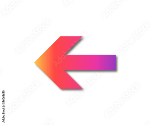 Free Download Left arrow on a white background - GFXLoad