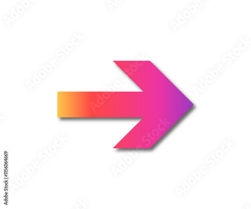 Free Download Right arrow on a white background - GFXLoad