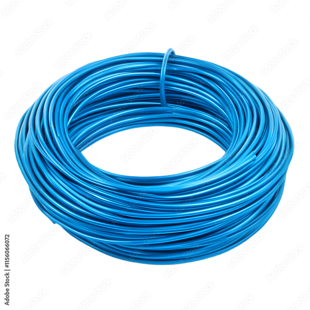 Bright Blue Coil of Wire Craft Hobby Jewelry Making Supplies Bright Blue Coil of Wire Craft Hobby Jewelry Making Supplies