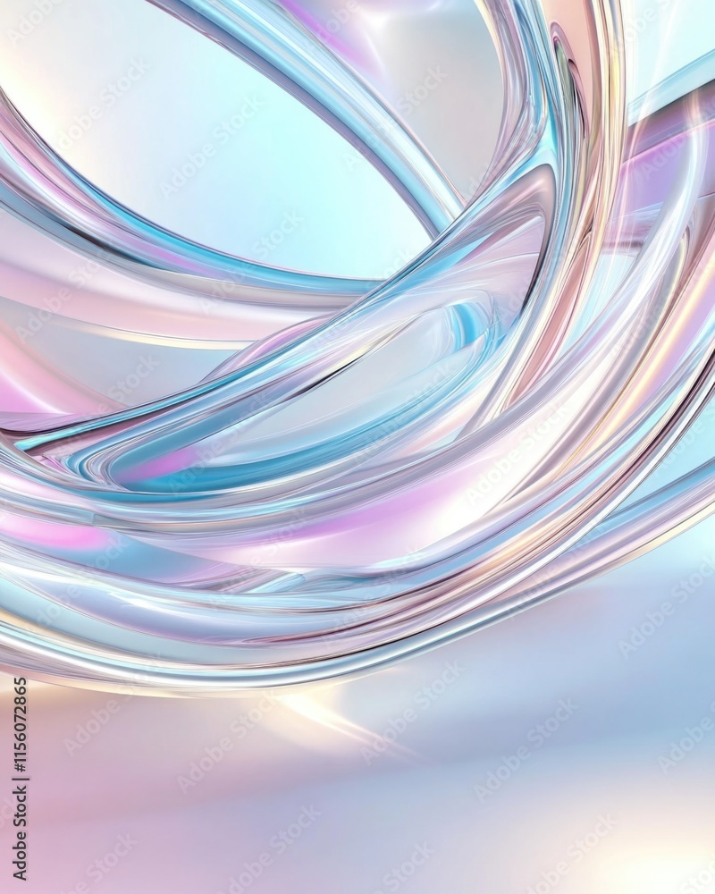 Abstract pastel wave design for futuristic and contemporary art projects Abstract pastel wave design for futuristic and contemporary art projects