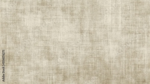 Textured beige linen fabric background with subtle patterns