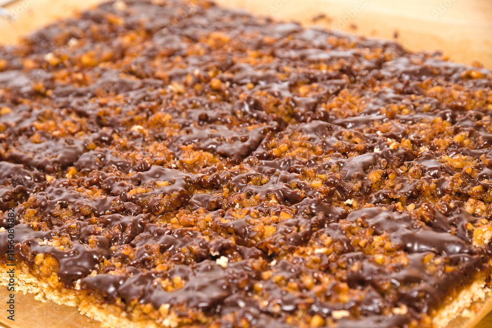vegane Weihnachtskekse - Nussecken mit veganer Schokolade vegane Weihnachtskekse - Nussecken mit veganer Schokolade
