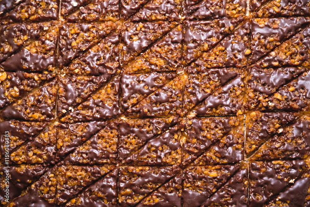 vegane Nussecken glasiert - Weihnachtsbäckerei vegane Nussecken glasiert - Weihnachtsbäckerei