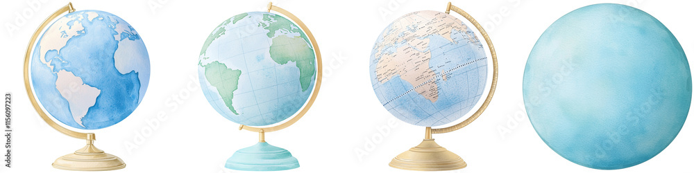 National Retro Day memories, A series of globes showcasing Earth's continents, colors, and details, representing different styles and designs. National Retro Day memories, A series of globes showcasing Earth's continents, colors, and details, representing different styles and designs.