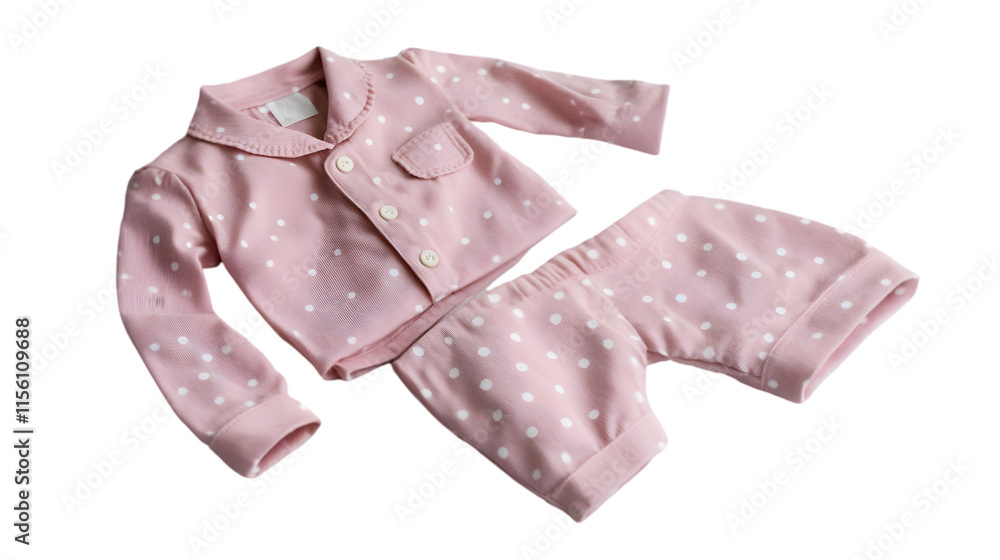 Adorable Pink Baby Pajamas Polka Dot Print Soft Cotton Newborn Outfit Sleepwear Toddl Adorable Pink Baby Pajamas Polka Dot Print Soft Cotton Newborn Outfit Sleepwear Toddl