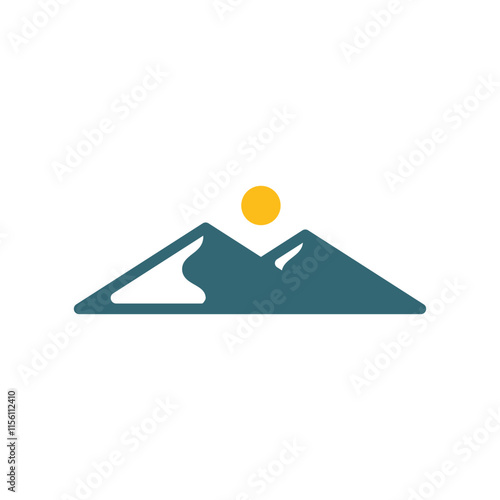 Mountain Logo Template Icon