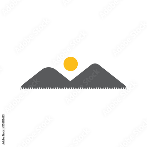 Mountain Logo Template Icon