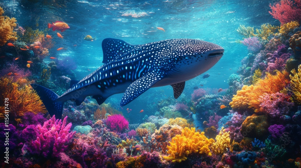 Marine Predators in Vibrant Coral Reefs Marine Predators in Vibrant Coral Reefs
