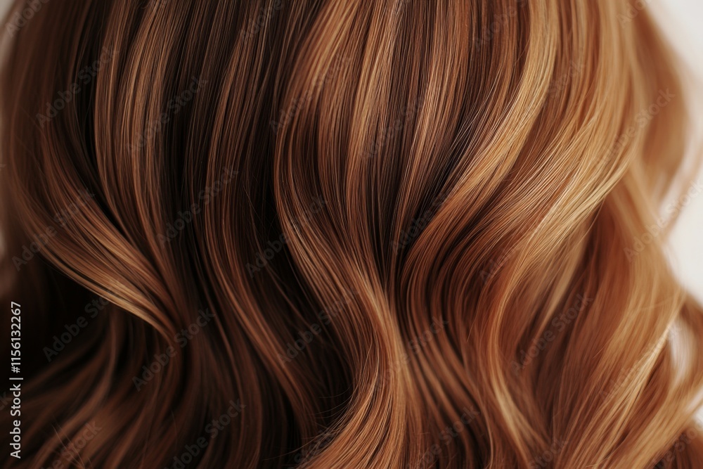 An image showcasing a close-up view of brown wavy hair with natural highlights, emphasizing texture, color, and the beauty of natural hair in soft lighting. An image showcasing a close-up view of brown wavy hair with natural highlights, emphasizing texture, color, and the beauty of natural hair in soft lighting.