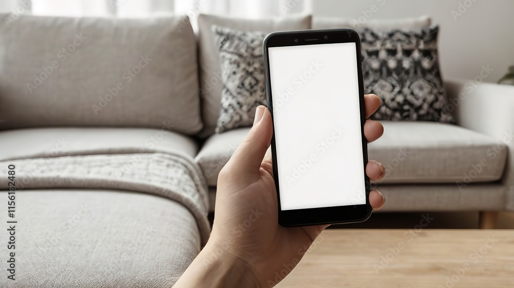 Man hand holding the black smartphone with blank screen and modern frameless design three positions angled, vertical and horizontal - isolated on white background Man hand holding the black smartphone with blank screen and modern frameless design three positions angled, vertical and horizontal - isolated on white background