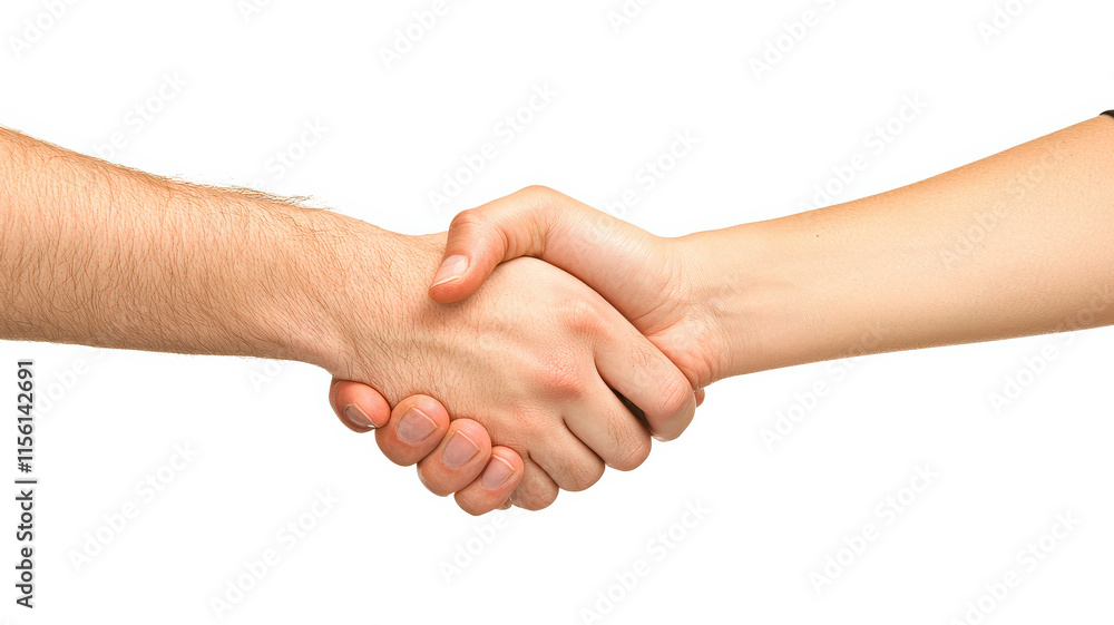 A businessman and businesswoman shaking hands after successfully signing a contract, symbolizing agreement and partnership in a professional setting.
A businessman and businesswoman shaking hands after successfully signing a contract, symbolizing agreement and partnership in a professional setting.