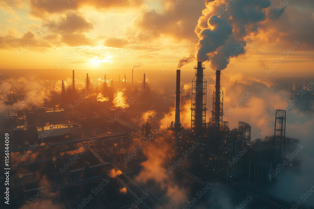 Obraz premium La pollution