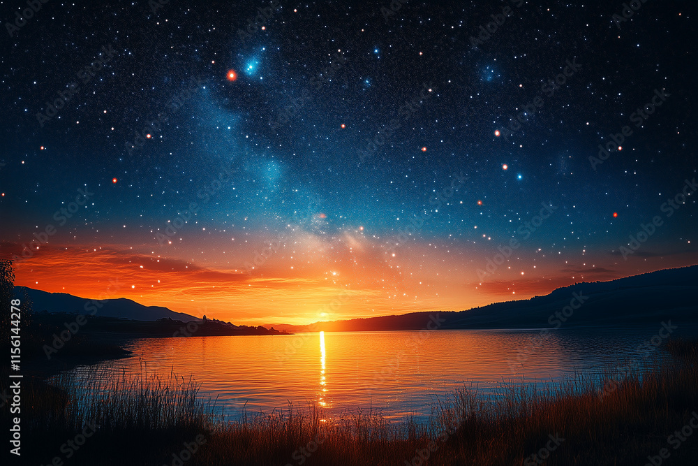 Obraz premium Le ciel étoilé